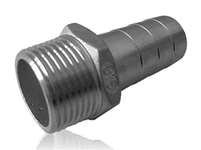 Шестигранні шлангові ніпелі з нержавіючої сталі